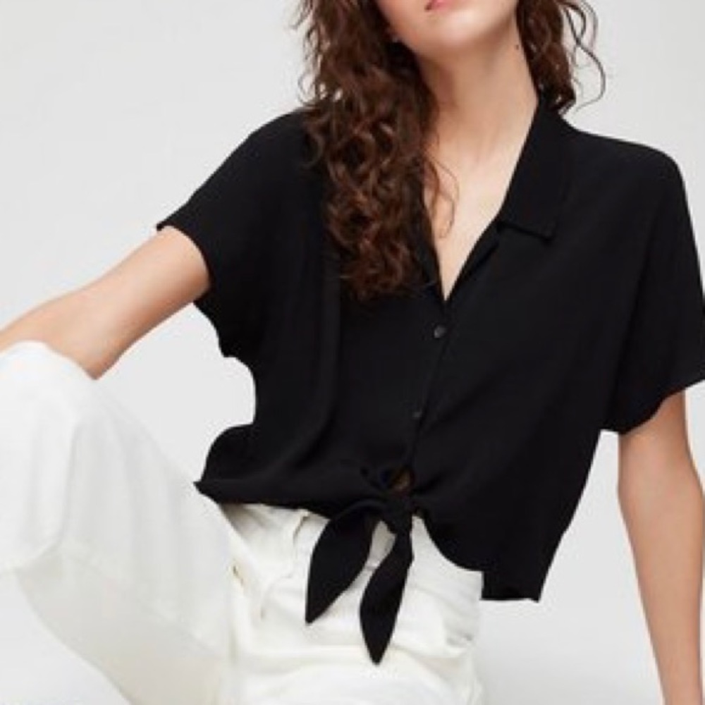 Wilfred Front Tie Top